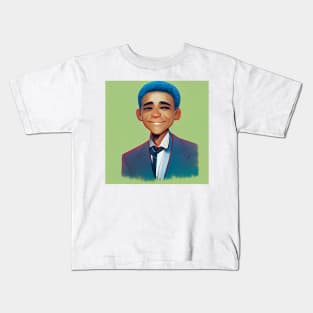 Barack Obama | President of the United States | Anime style Kids T-Shirt